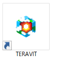 TERAVIT PC 版ショートカットが作成されました.