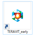 TERAVIT_early インストーラーのインストールが完了すると起動用のアイコンが作成されました.