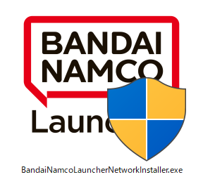 バンダイナムコ Launcher Network インストーラをダウンロードしたら起動します.