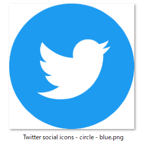 公式サイトからダウンロードした青い鳥の画像ファイル