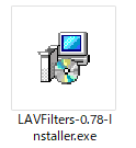 LAV Filters インストーラのアイコン