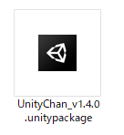 ユニティちゃん unitychan の unitypackage