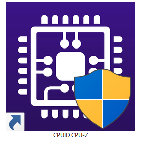 CPUZ ショートカットアイコン