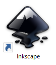 Inkscape1.3.2 ショートカットアイコン..