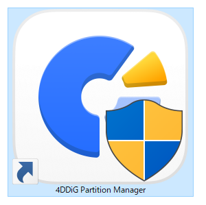 4DDiG Partition Manager ショートカット