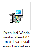 FreeMind インストーラ