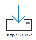 GraphicsGale インストーラファイルアイコン