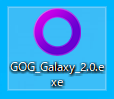 GOG GALAXY アプリのインストーラ