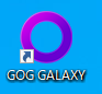 GOG GALAXY アプリのショートカット