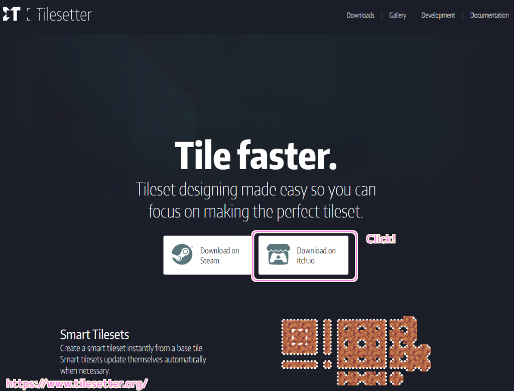 Tilesetter Lite のダウンロード１