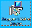 doxygen インストーラのアイコン