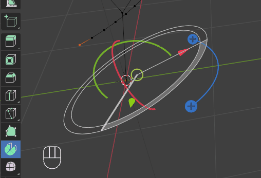 Blender Screencast Keys による入力の表示
