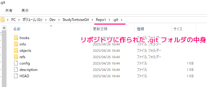 TortoiseGit リポジトリの作成4