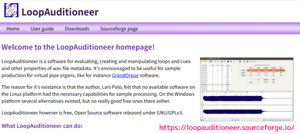 wavのループ設定等を確認できる無料ソフトLoopAuditioneerの導入1