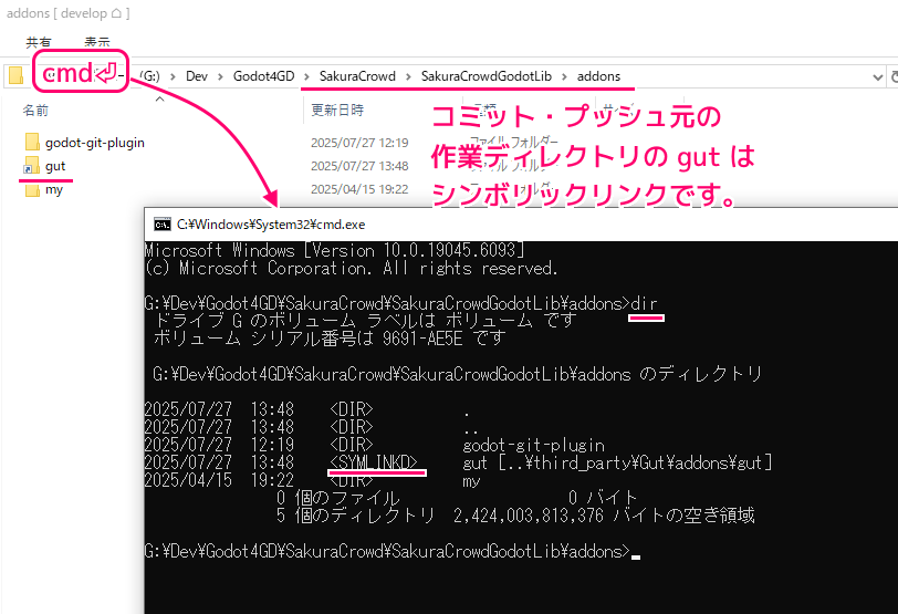 Git リモートリポジトリのシンボリックリンクをチェックアウト1