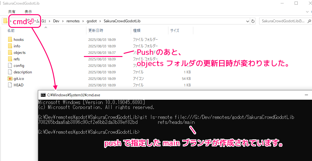 TortoiseGit ローカルにリモートリポジトリを作成してPushする10