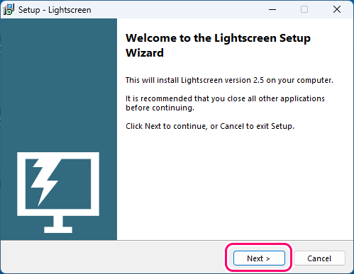 キーを１回押してスクリーンショットを保存できる Lightscreen の導入4
