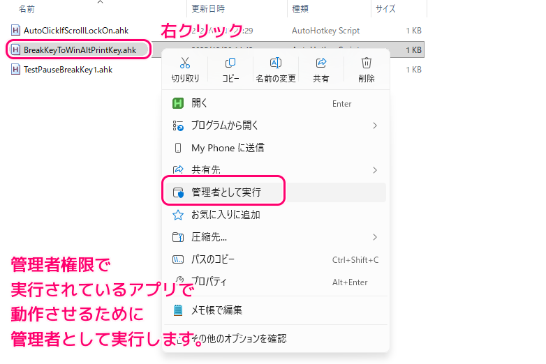 スクショできないゲーム画面をキー１回押して保存するAHKスクリプト例2